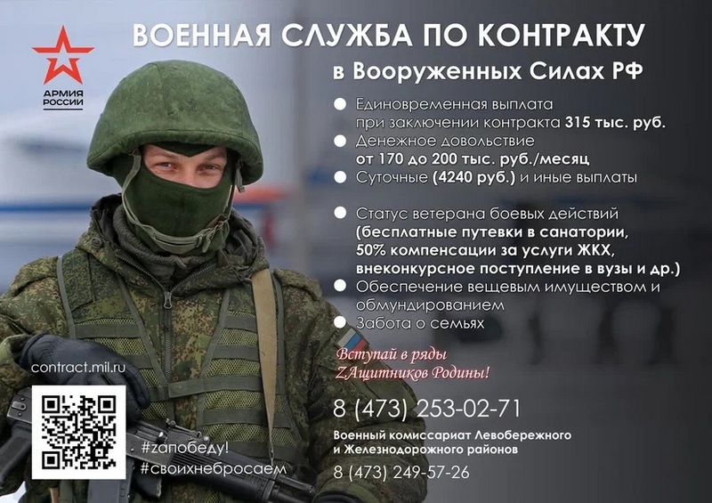 ВОЕННАЯ СЛУЖБА ПО КОНТРАКТУ.